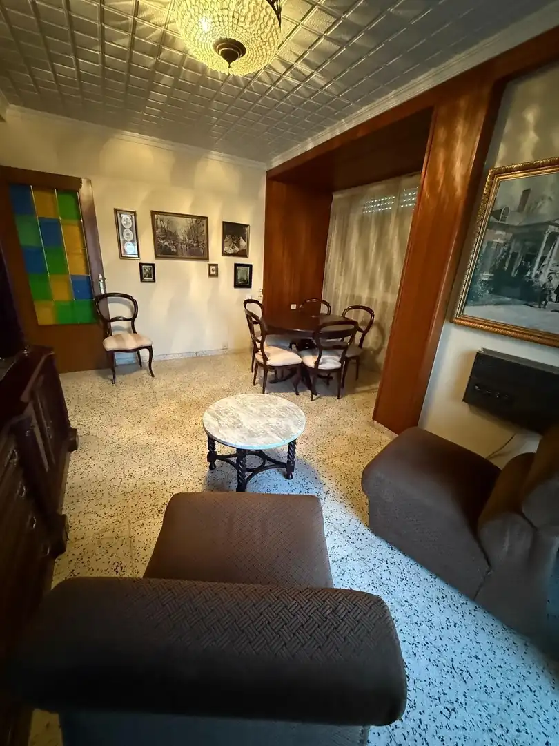 Living room of Flat for sale in Murcia  with Air Conditioner, Terrace and Furnished