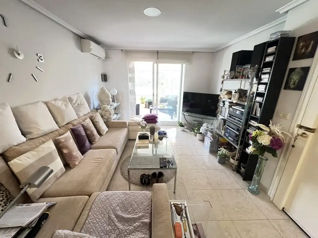 Living room of Apartments for sale in Cullera  with Air Conditioner, Terrace and Swimming Pool