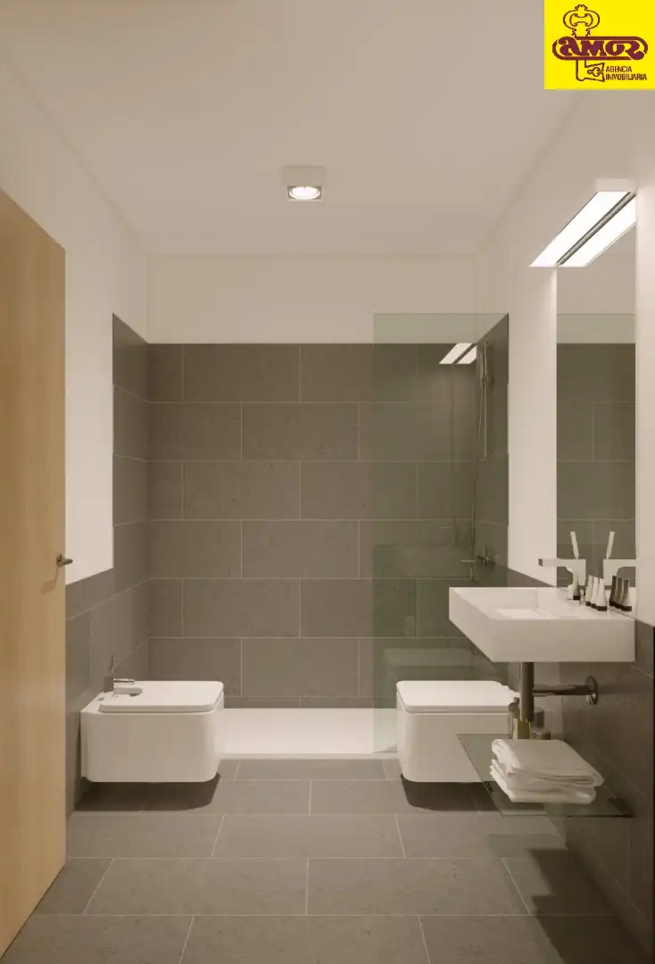 Baño de Casa o chalet en venta en Santiago de Compostela  con Amueblado