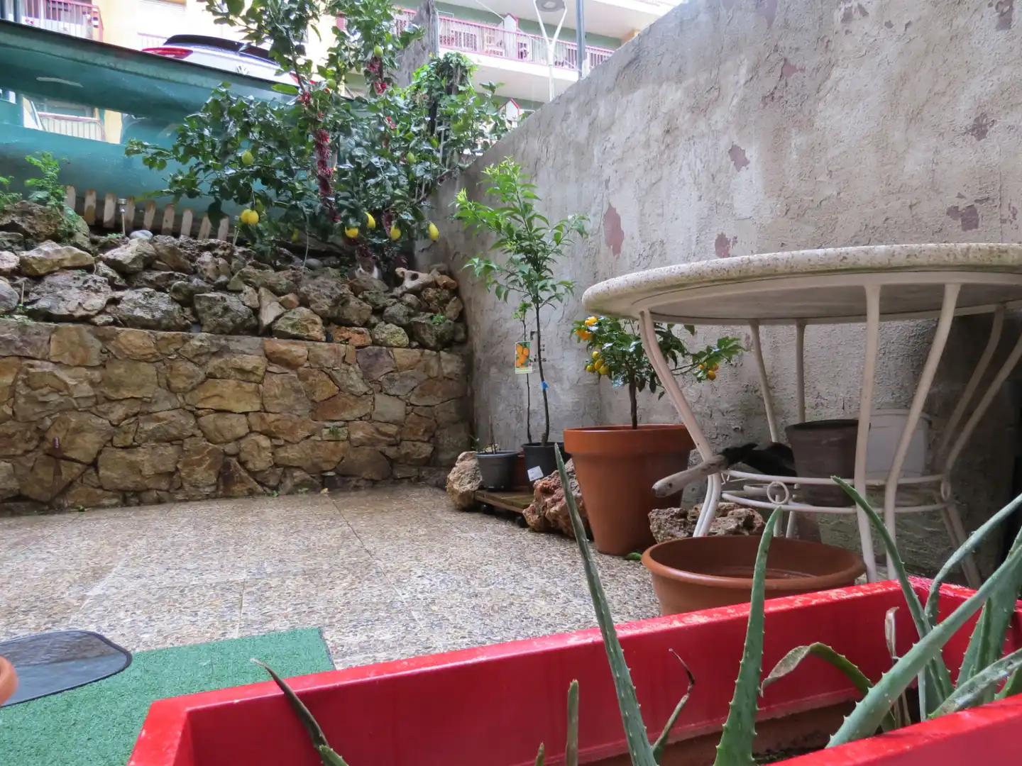 Terrasse von Erdgeschoss zum Verkauf in Sant Andreu de Llavaneres mit Heizung, Terrasse und Ofen
