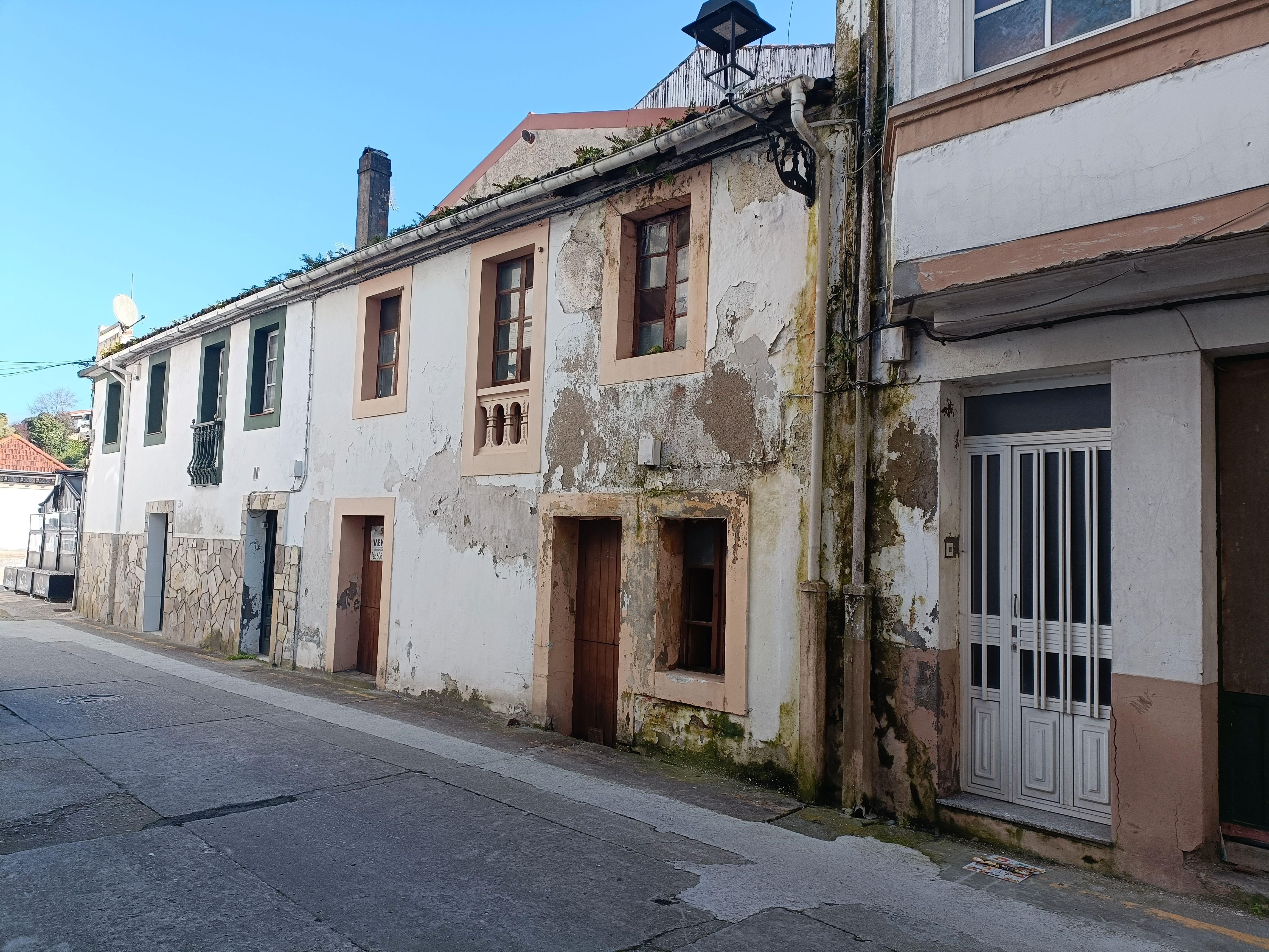 Vista exterior de Casa adosada en venda en Betanzos