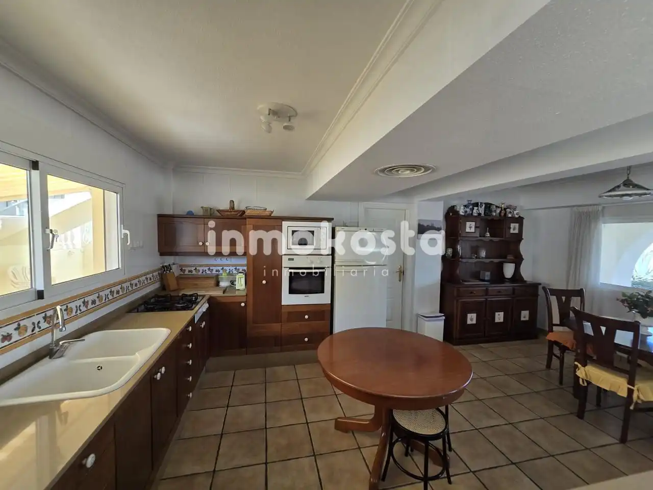 Kitchen of Houses for sale in L'Alfàs del Pi  with Air Conditioner, Heating and Private garden