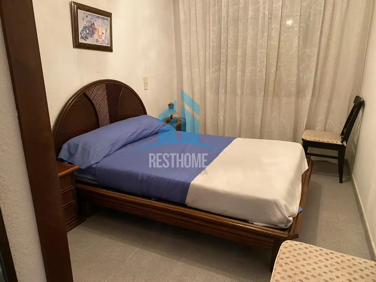 Bedroom of Apartments for rent in Cullera  with Terrace and Furnished