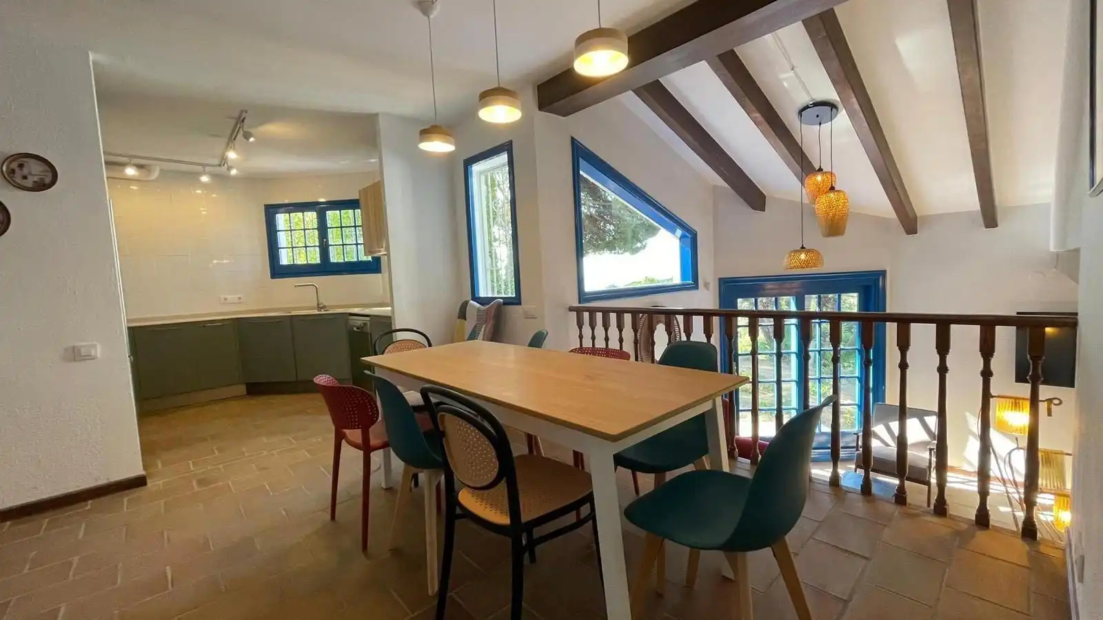Dining room of Houses for sale in Blanes  with Air Conditioner, Heating and Community pool