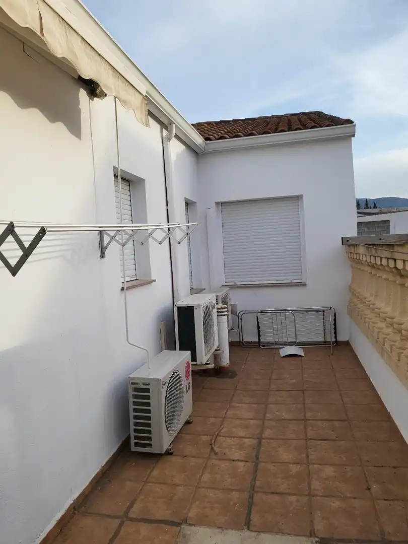 Terraza de Casa o chalet en venta en El Palomar con Aire acondicionado, Jardín privado y Terraza