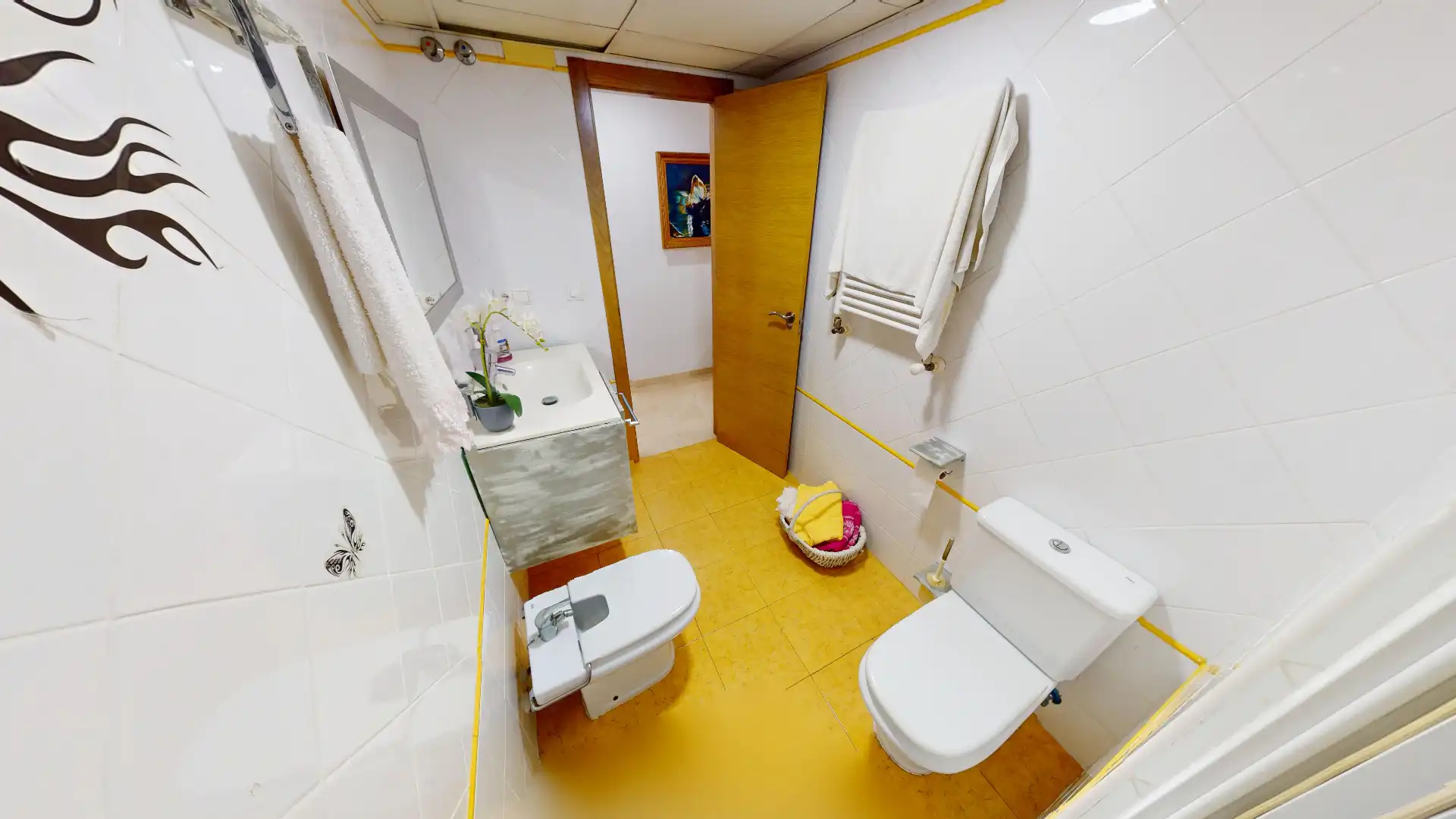 Bathroom of Flat for sale in Alicante / Alacant  with Air Conditioner, Heating and Furnished