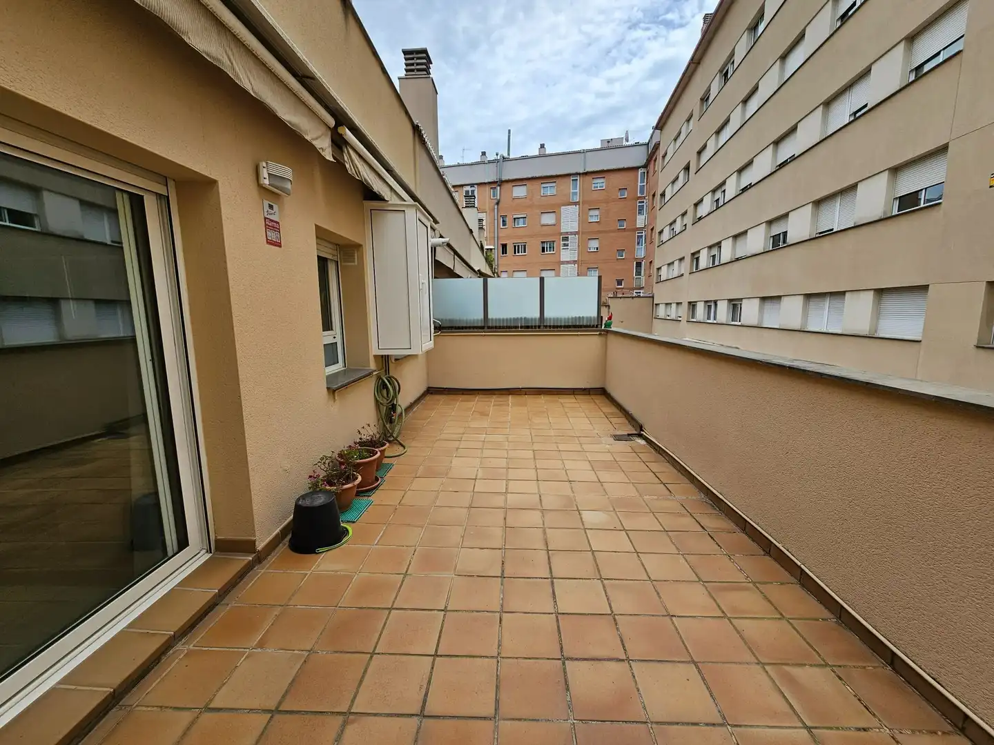 Balcony of Duplexes for sale in Terrassa  with Air Conditioner, Heating and Storage room