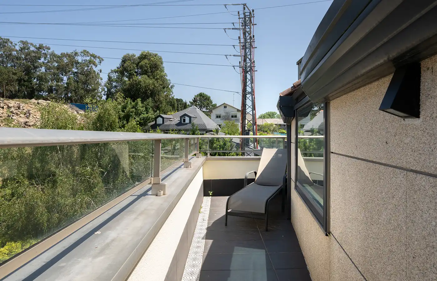 Terrasse von Dachboden zum Verkauf in A Coruña Capital  mit Parkett, Terrasse und Abstellraum