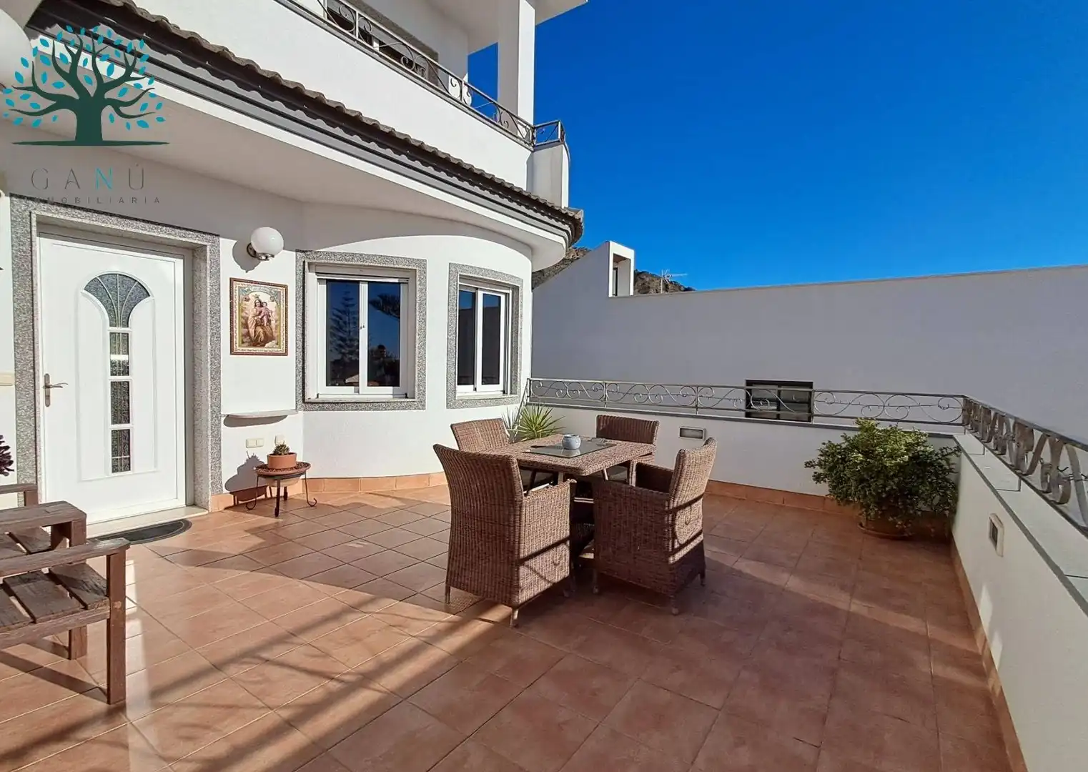 Terraza de Casa o chalet en venta en Cartagena con Aire acondicionado, Calefacción y Jardín privado