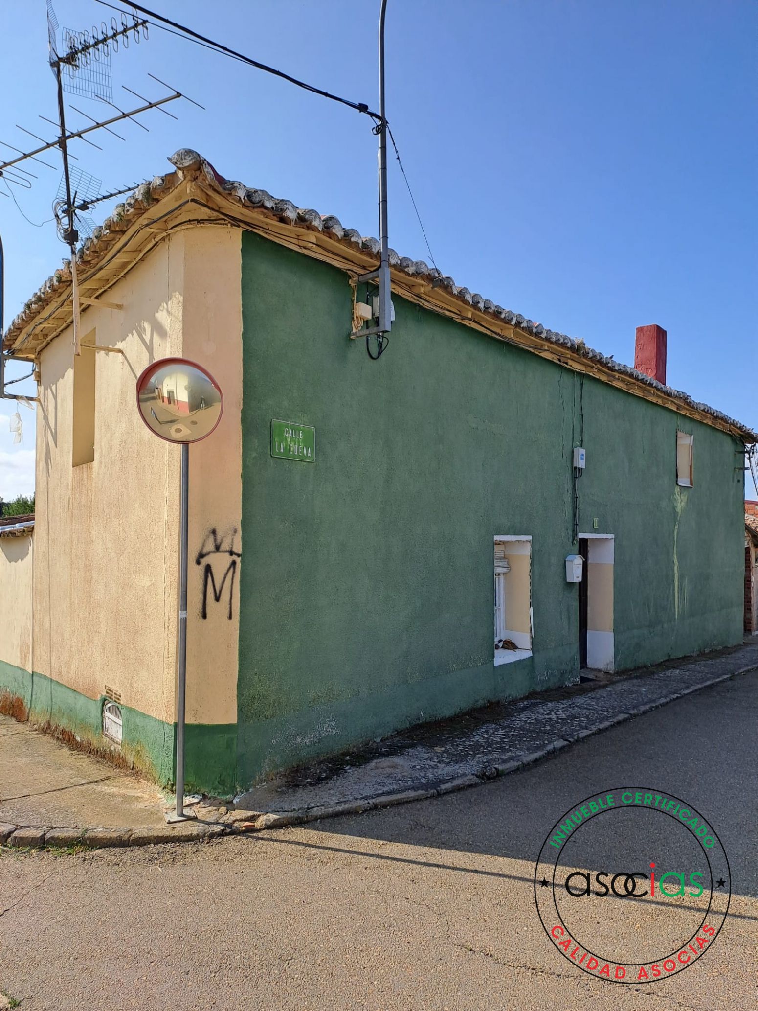 Exterior view of Single-family semi-detached for sale in Vallecillo  with Heating, Storage room and Furnished