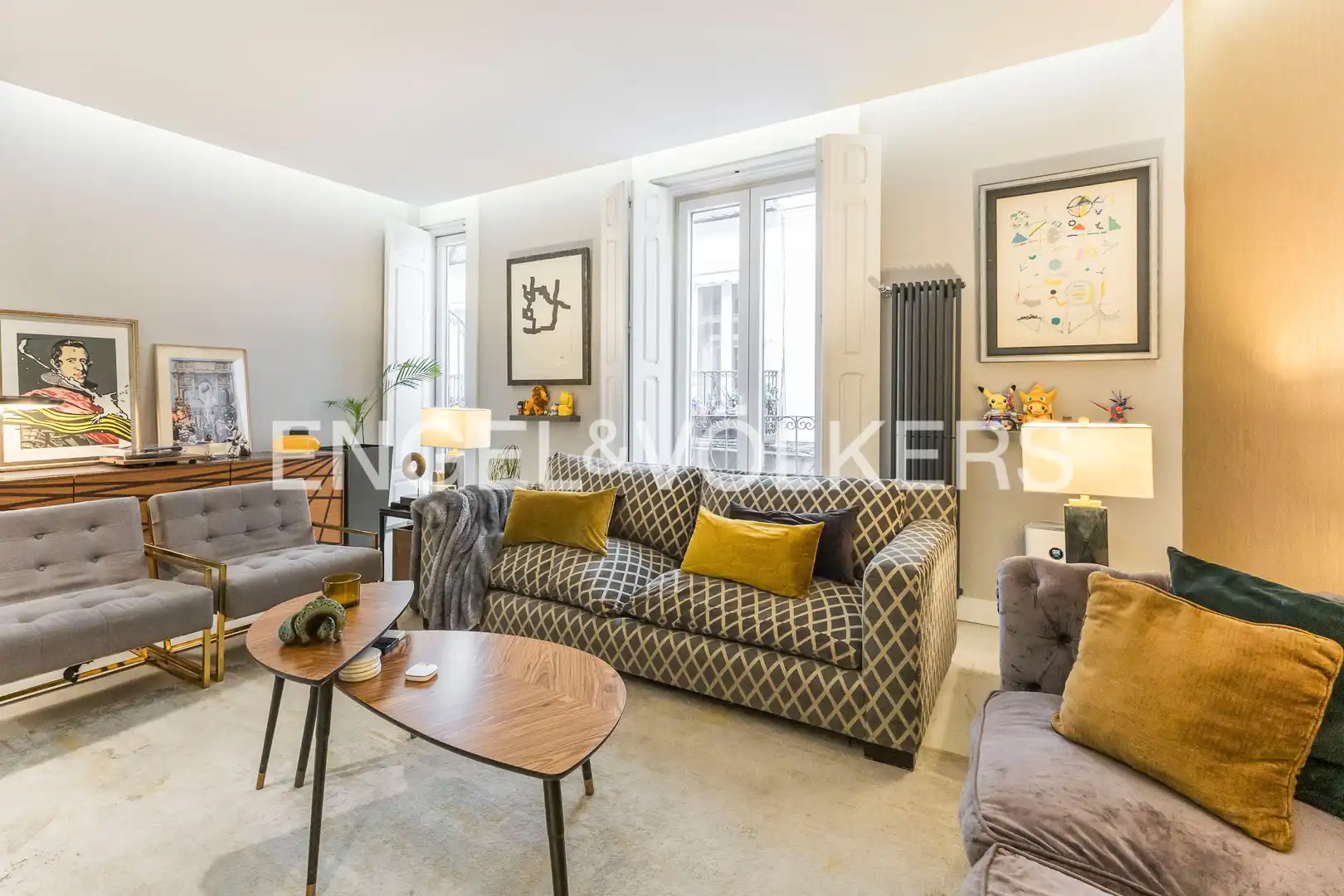 Sala de estar de Piso en venta en Madrid con Calefacción