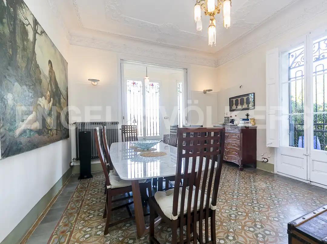 Esszimmer von Haus oder Chalet zum Verkauf in Barcelona mit Heizung, Terrasse und Abstellraum