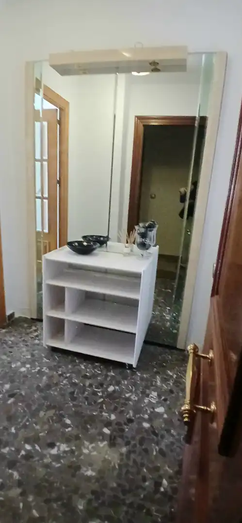 Bedroom of Flat for rent in Almería  with Air Conditioner, Terrace and Furnished