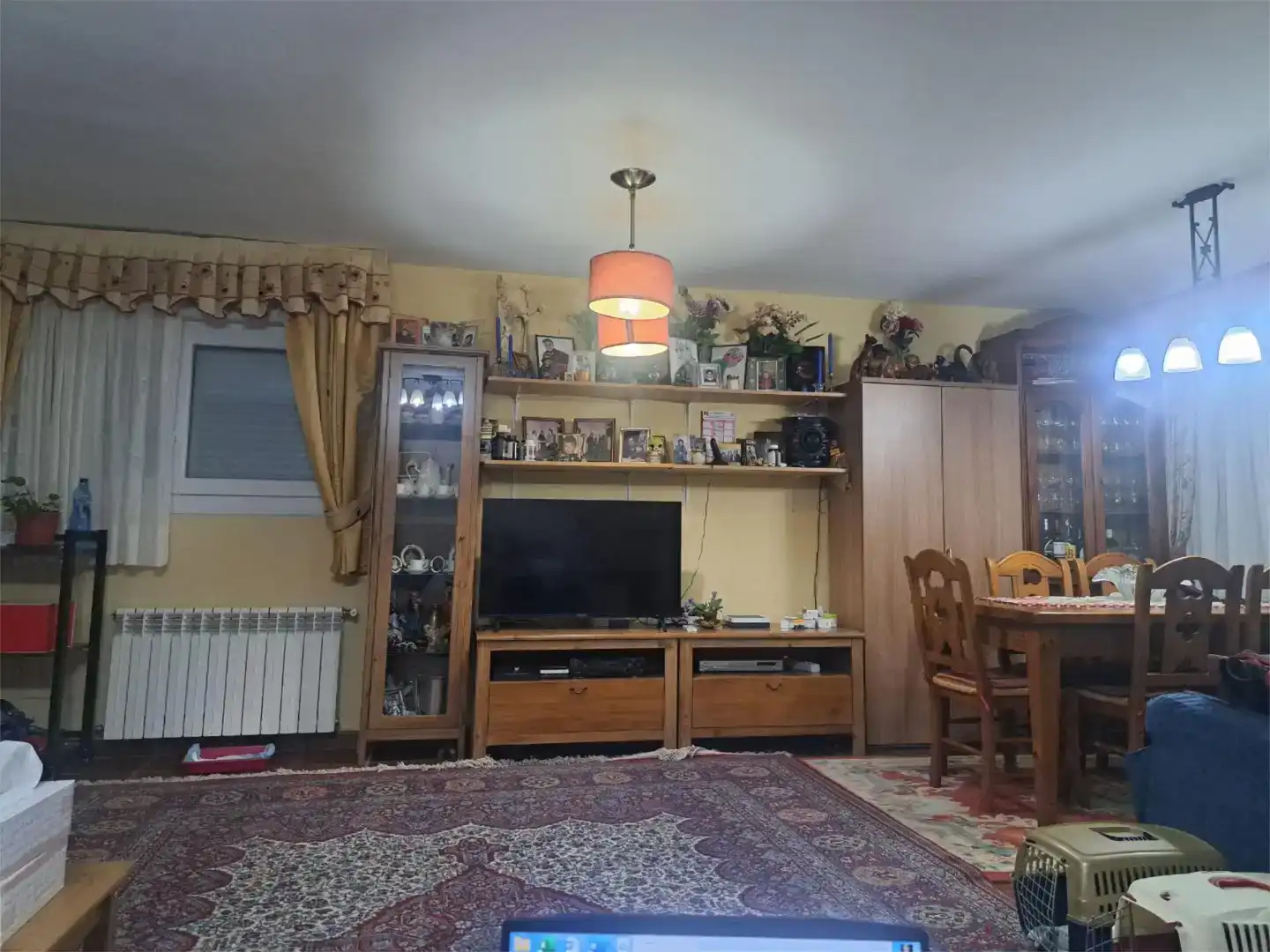Sala d'estar de Pis per a compartir en Valdemoro amb Aire condicionat, Jardí privat i Parquet