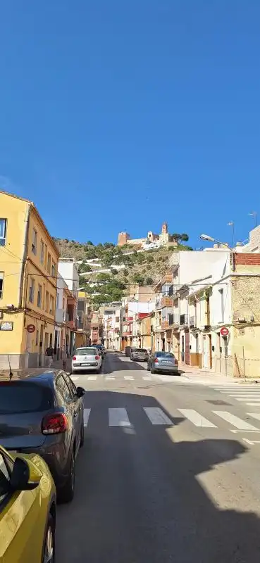 Vista exterior de Casa adosada en venta en Cullera con Calefacción, Terraza y Trastero