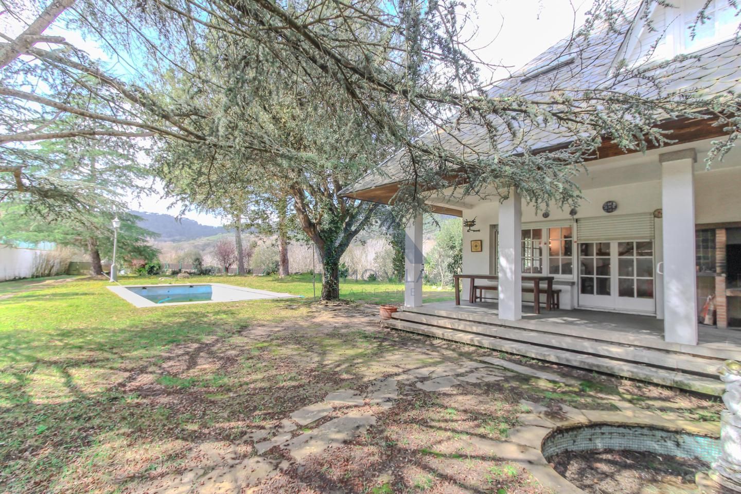 Jardí de Casa o xalet en venda en Òrrius amb Jardí privat, Terrassa i Piscina