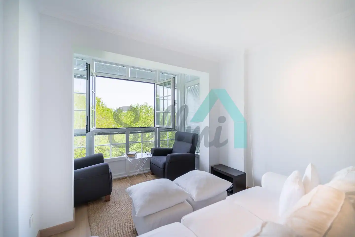 Living room of Flat for sale in Castropol  with Heating, Storage room and Furnished