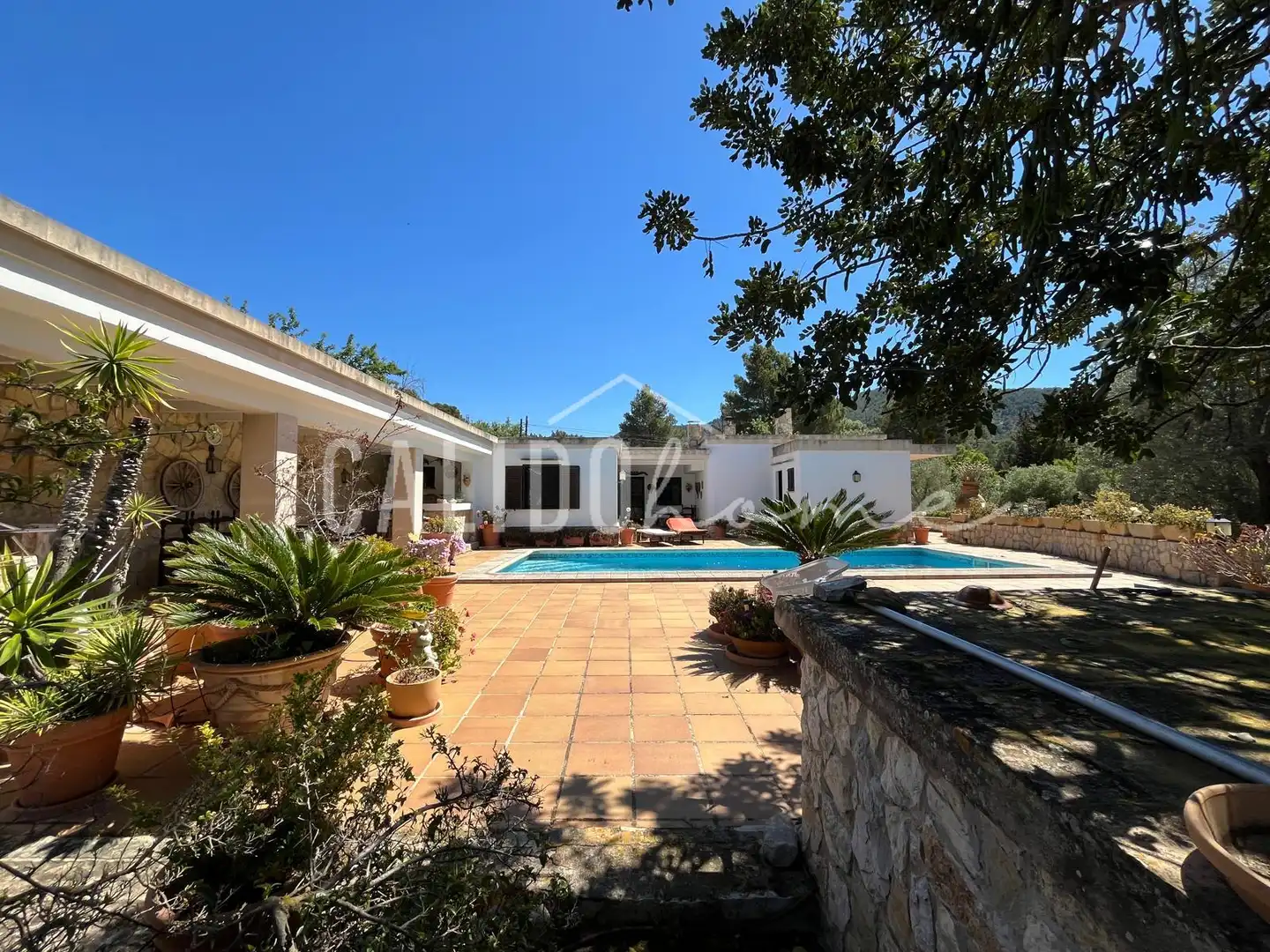 Exterior view of Country homes for sale in Calvià  with Air Conditioner, Heating and Private garden