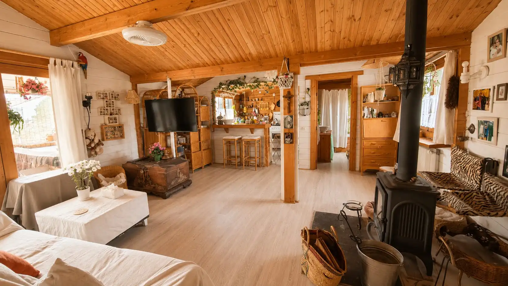 Casa rústica amb jardí en venda a Mejorada del Campo