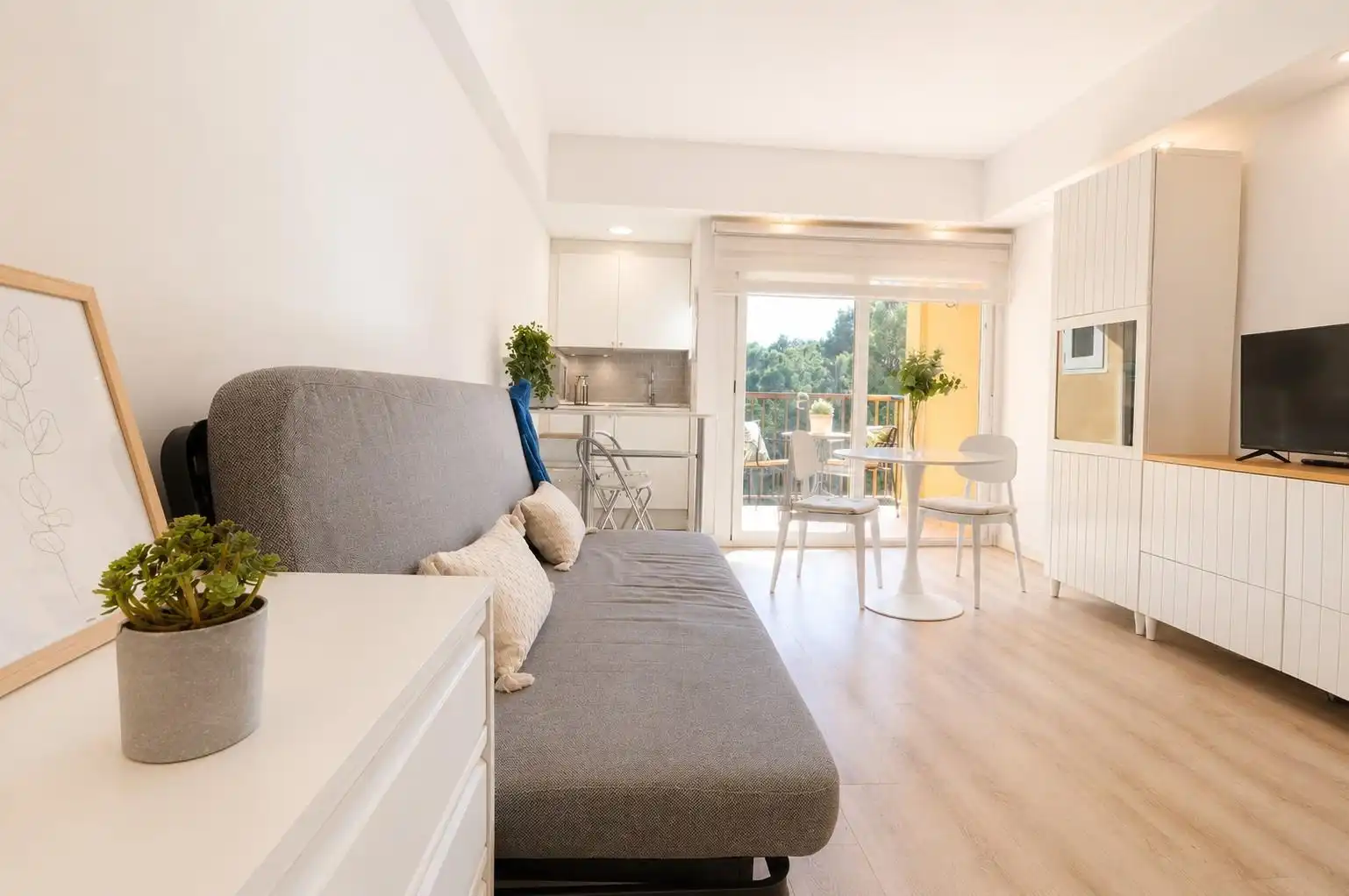 Sala de estar de Estudio en venta en Calvià con Balcón