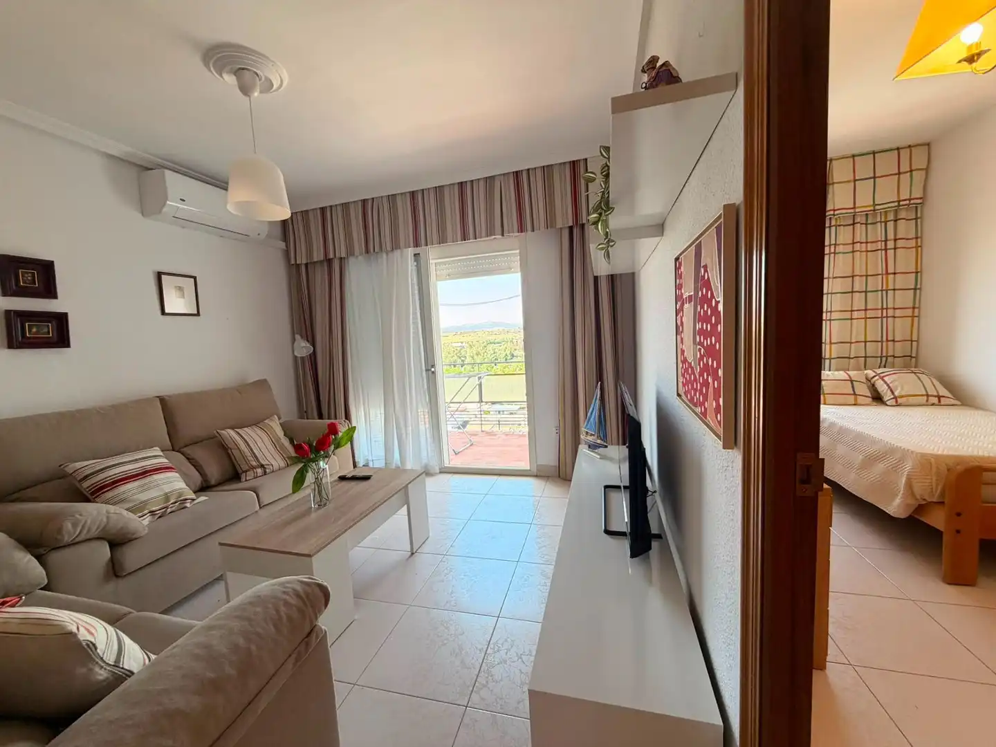 Sala de estar de Piso de alquiler en Mérida con Aire acondicionado, Calefacción y Amueblado