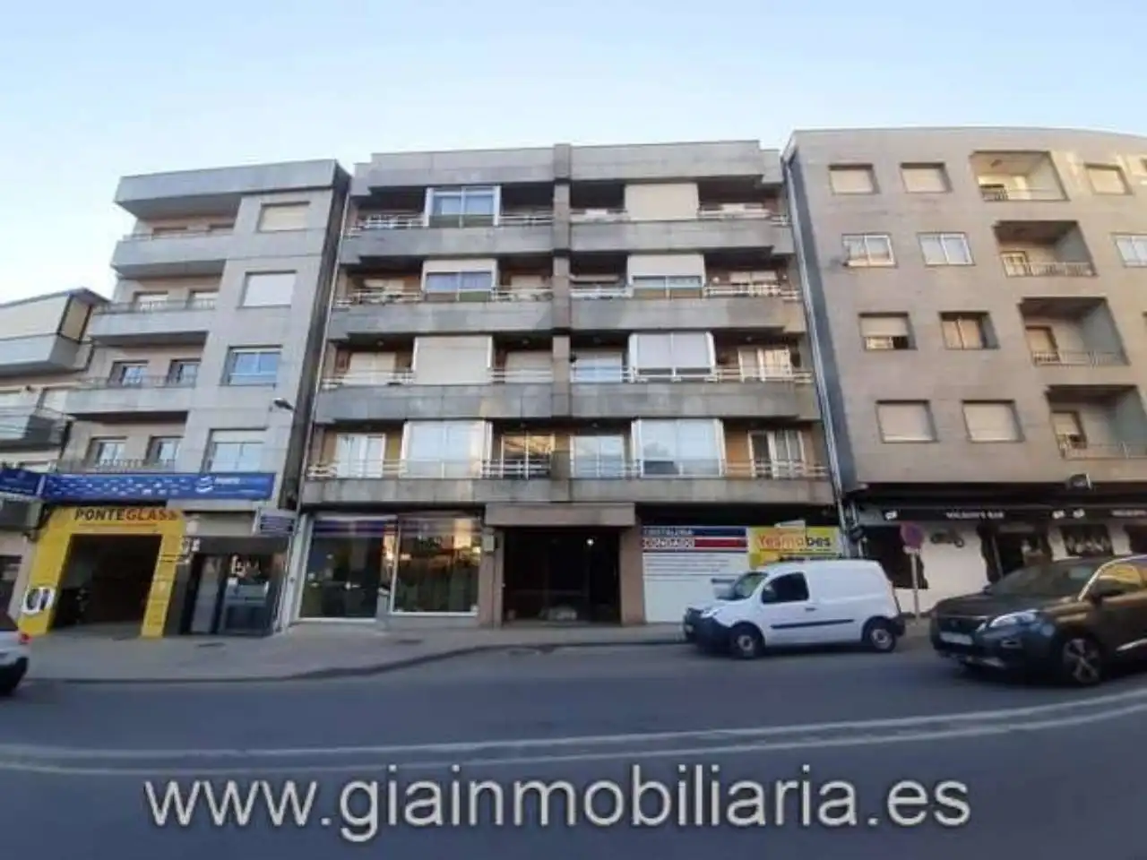 Vista exterior de Ático en venta en Ponteareas