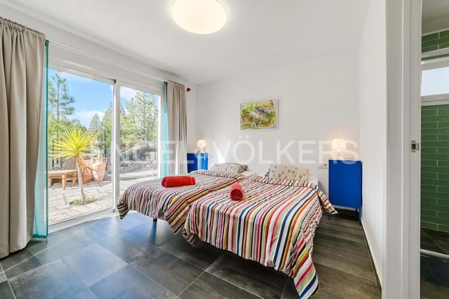 Bedroom of Houses for sale in Vilaflor de Chasna  with Terrace and Furnished