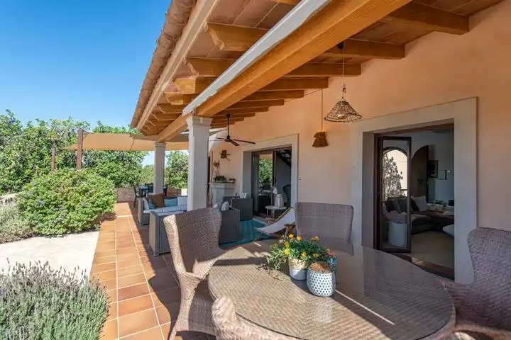 Terrassa de Finca rústica en venda en Felanitx amb Aire condicionat, Jardí privat i Terrassa