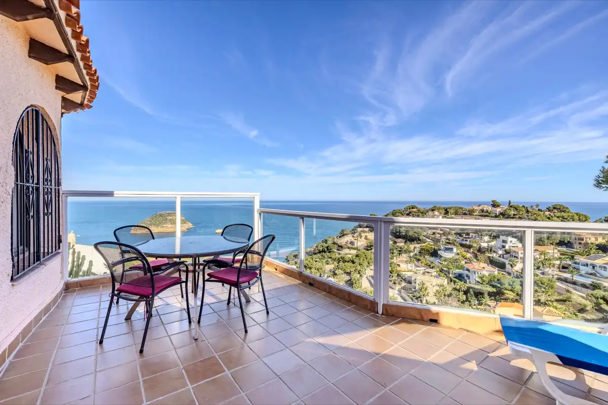 Terrace of Houses for sale in Jávea / Xàbia  with Air Conditioner, Heating and Private garden