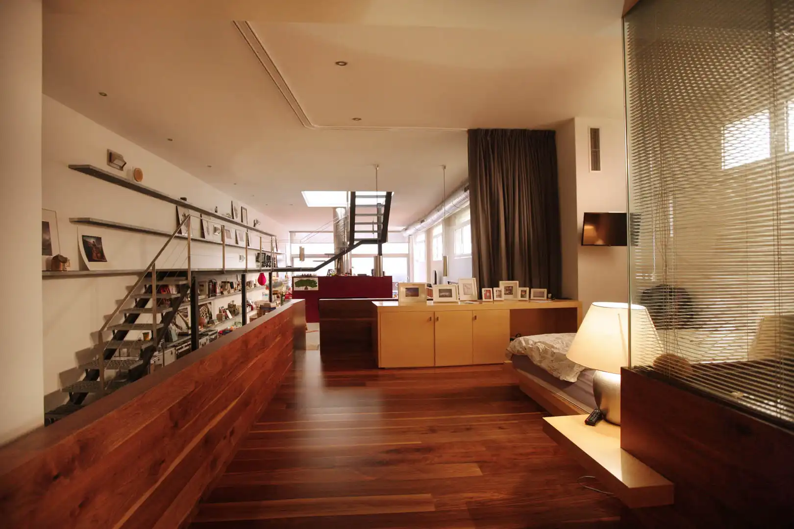Sala de estar de Loft en venta en Barcelona con Aire acondicionado, Calefacción y Terraza
