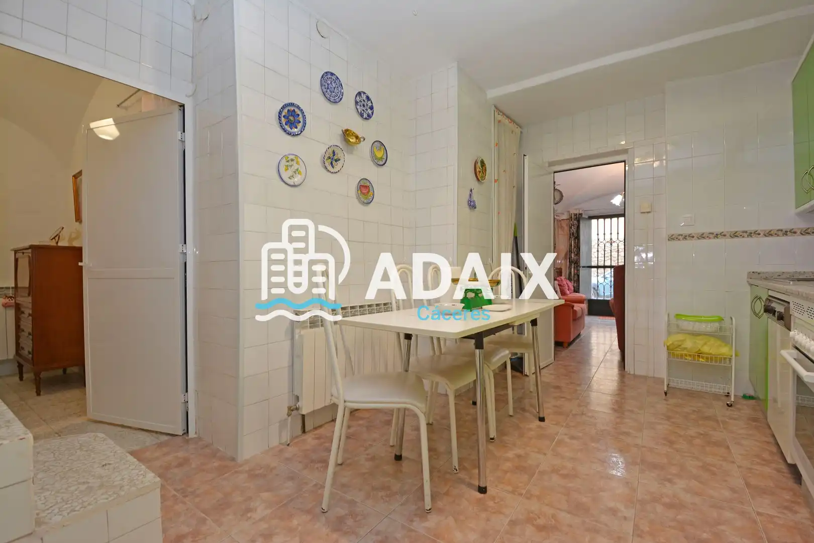 Vista exterior de Casa adosada en venta en Aldea del Cano con Calefacción, Terraza y Trastero