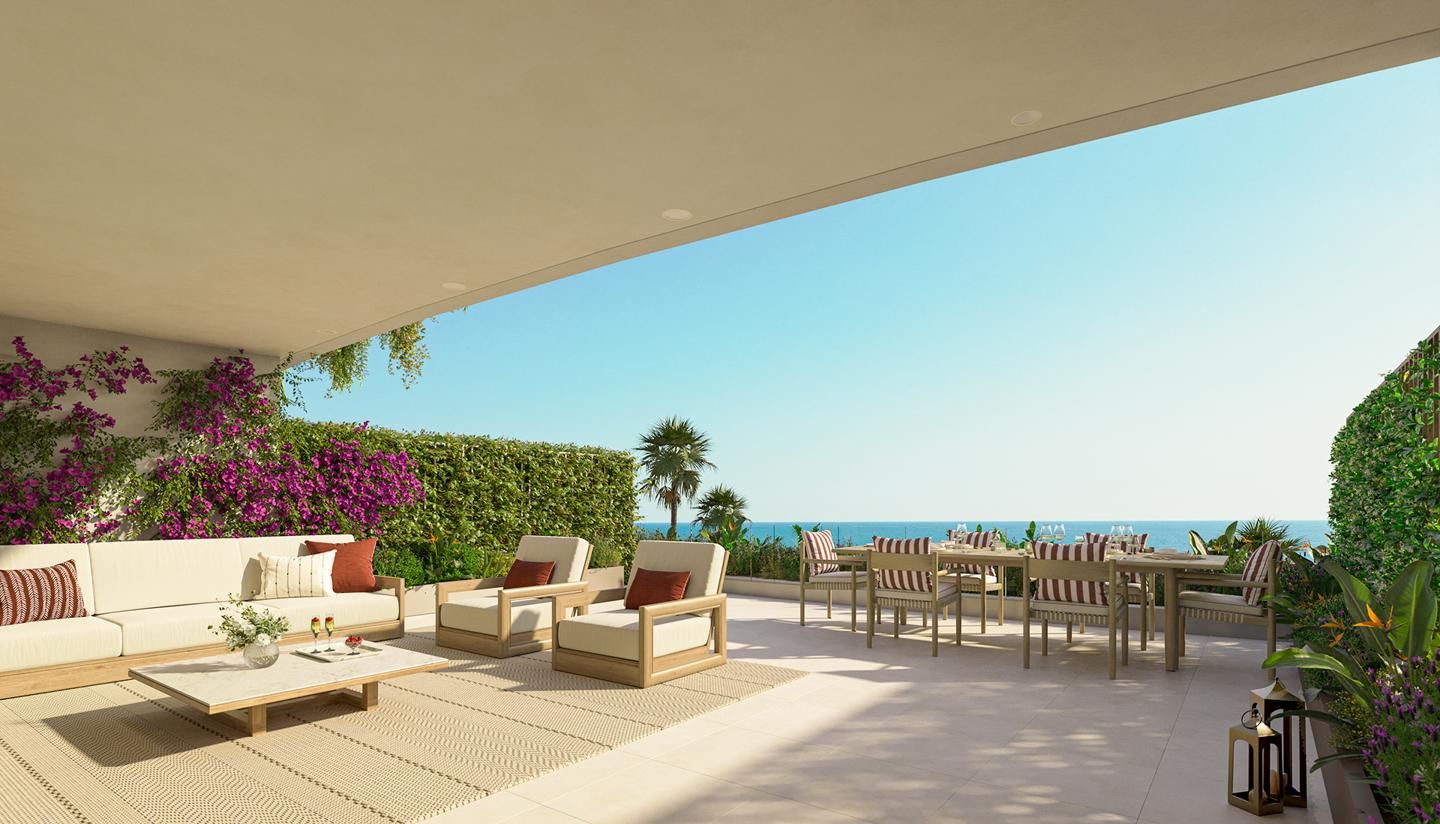 Terrassa de Dúplex en venda en Benalmádena amb Aire condicionat, Calefacció i Jardí privat