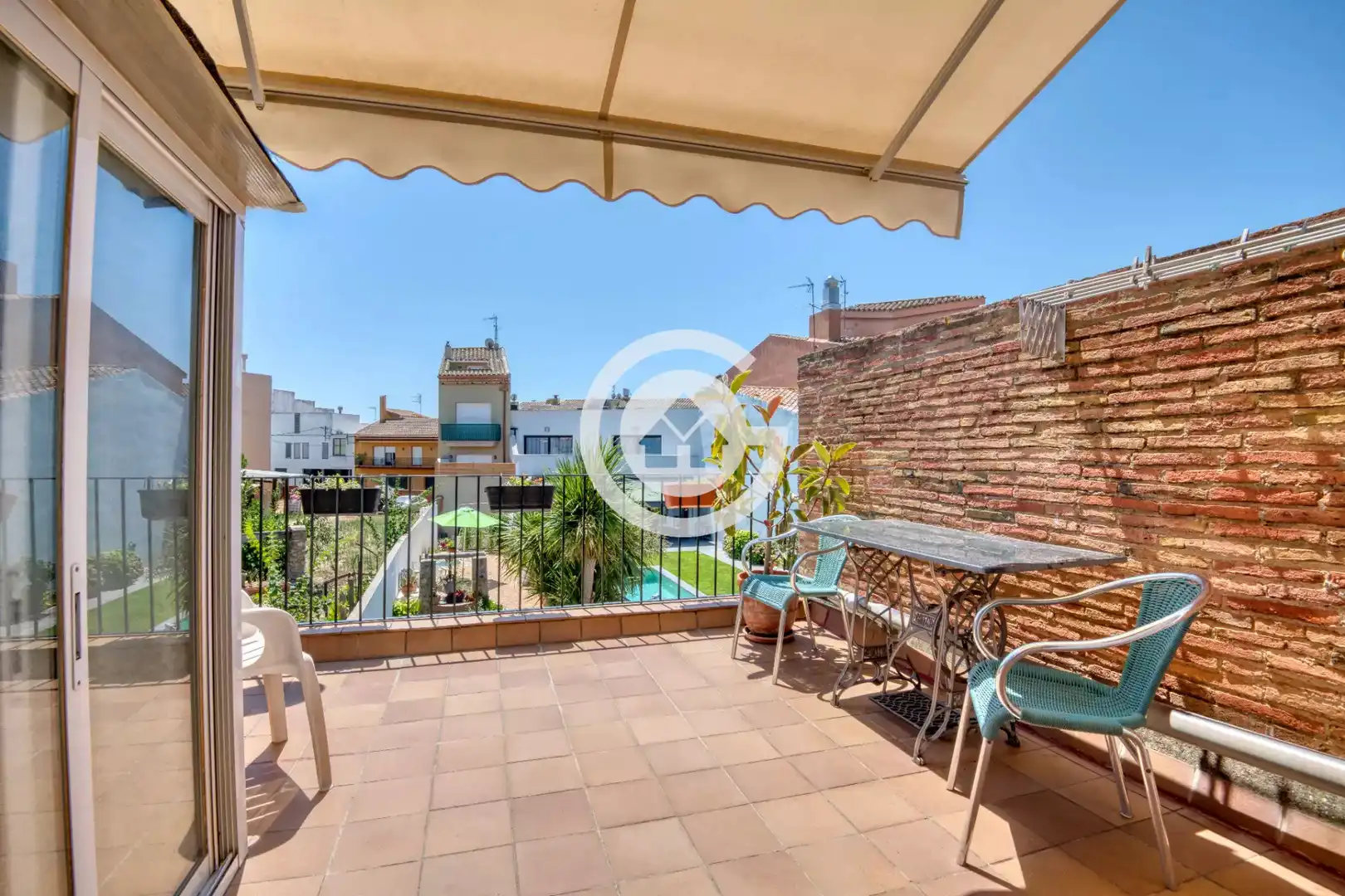 Terraza de Casa adosada en venta en Palafrugell con Calefacción, Parquet y Terraza