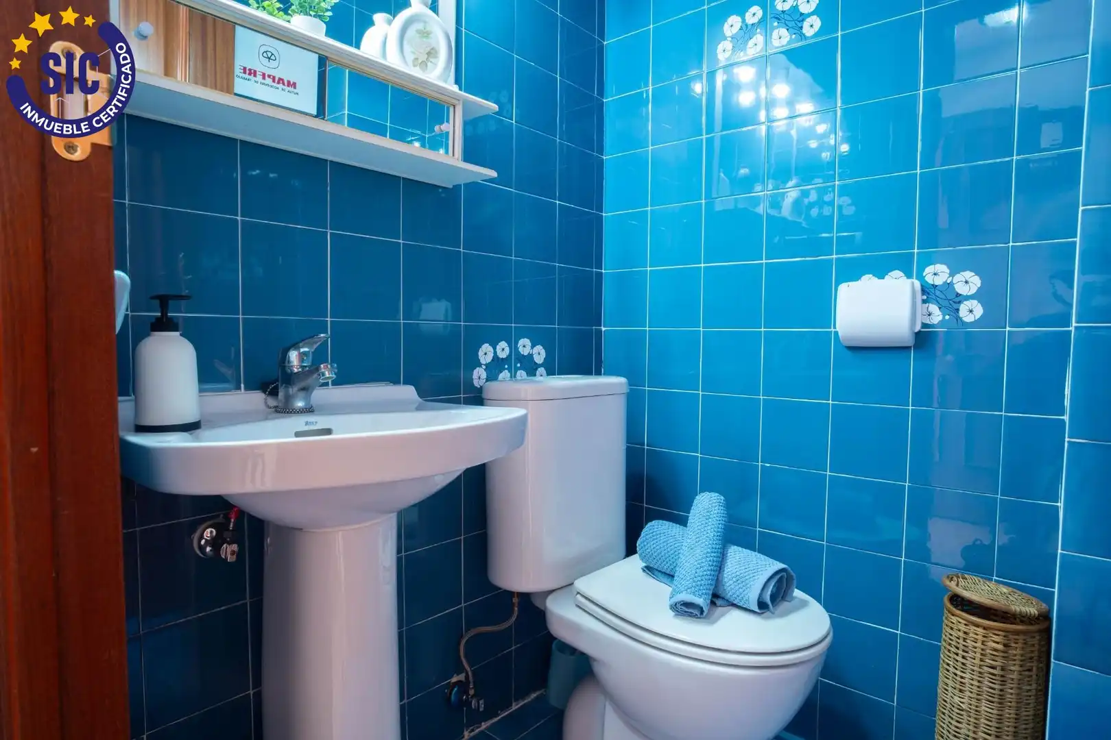 Bany de Apartament en venda en Oropesa del Mar / Orpesa amb Terrassa i Moblat