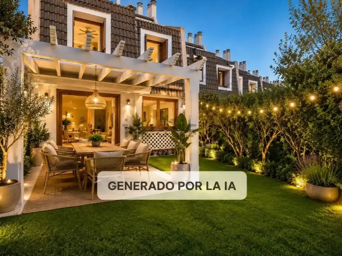Jardín de Casa adosada en venta en  Palma de Mallorca con Aire acondicionado, Terraza y Piscina