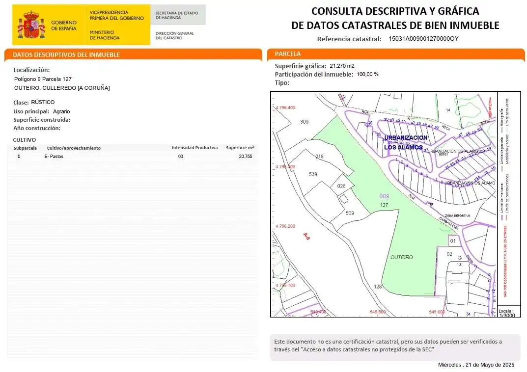 Residencial en venda en Culleredo