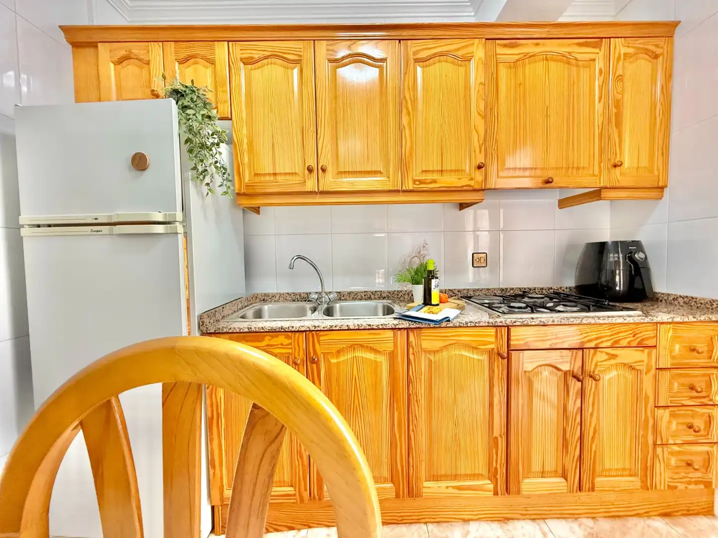 Cocina de Casa o chalet en venta en San Pedro del Pinatar con Aire acondicionado, Jardín privado y Terraza