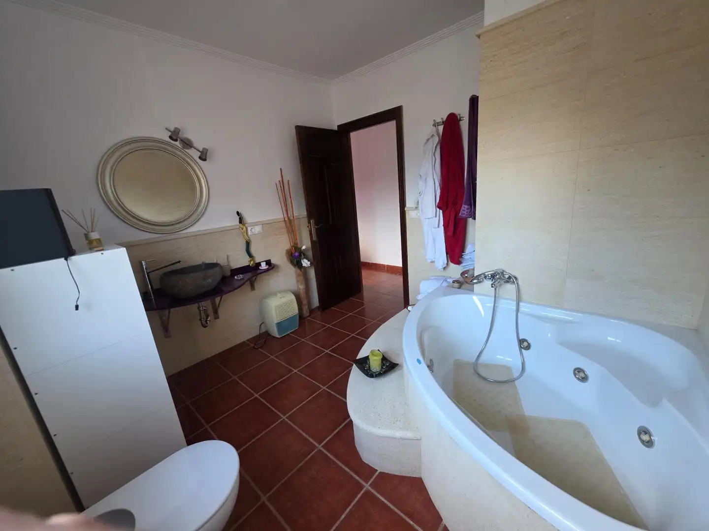 Baño de Casa o chalet en venta en Gorga con Terraza y Piscina