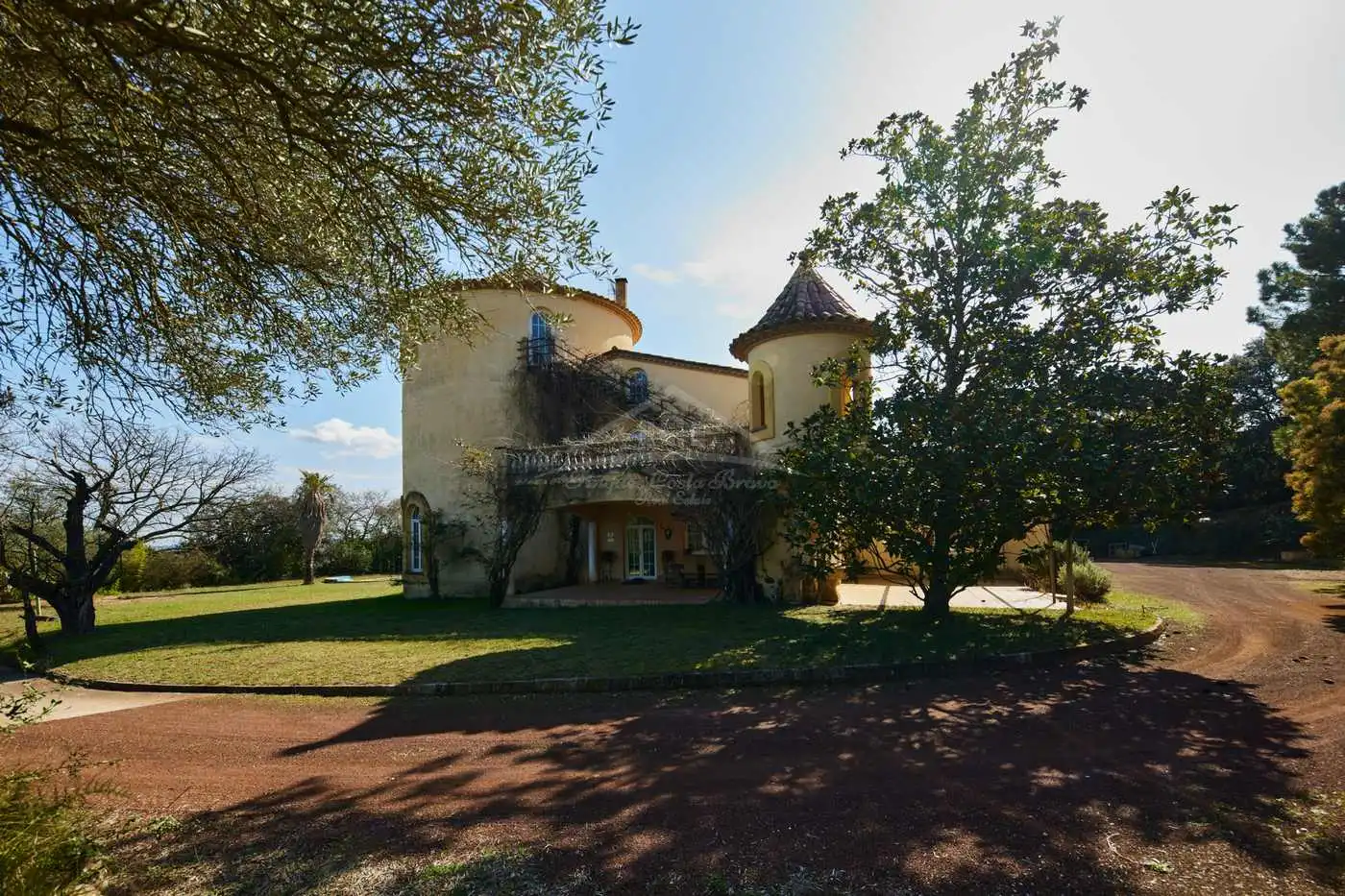 Vista exterior de Finca rústica en venta en Celrà con Calefacción, Jardín privado y Terraza