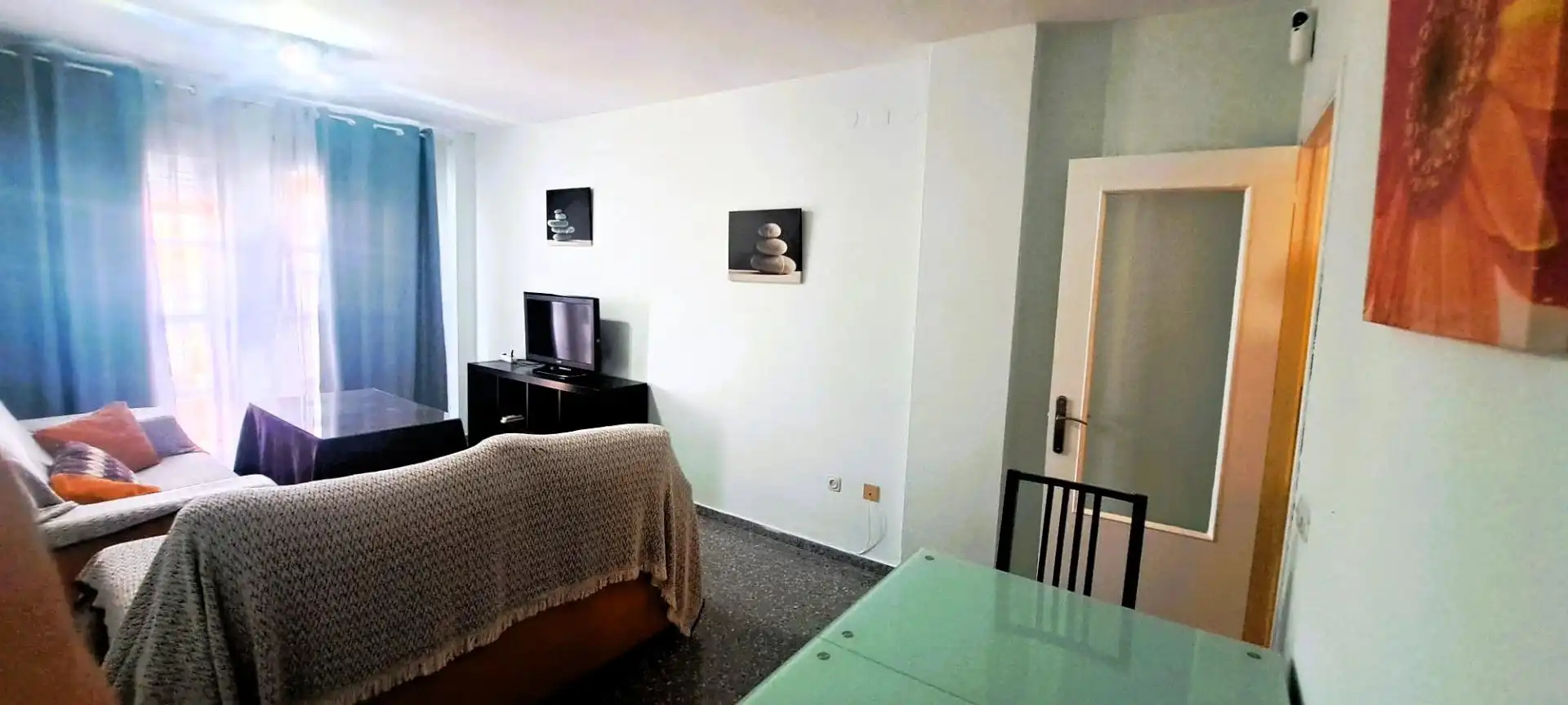 Living room of Flat for rent in Jerez de la Frontera  with Air Conditioner and Furnished