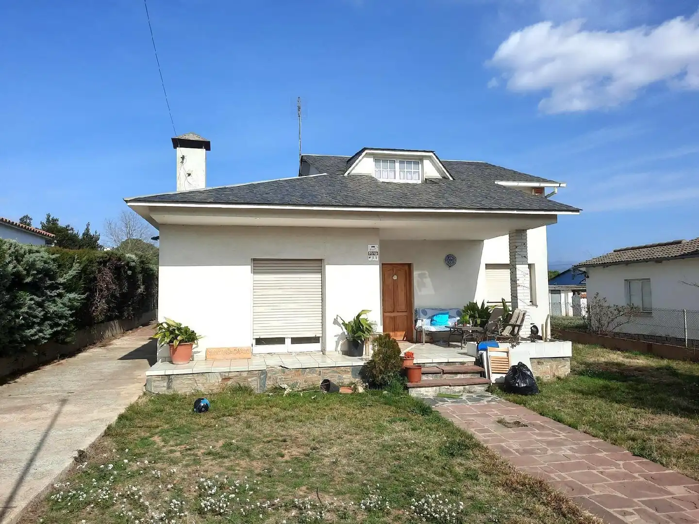 Vista exterior de Casa o xalet en venda en Santa Eulàlia de Ronçana amb Jardí privat