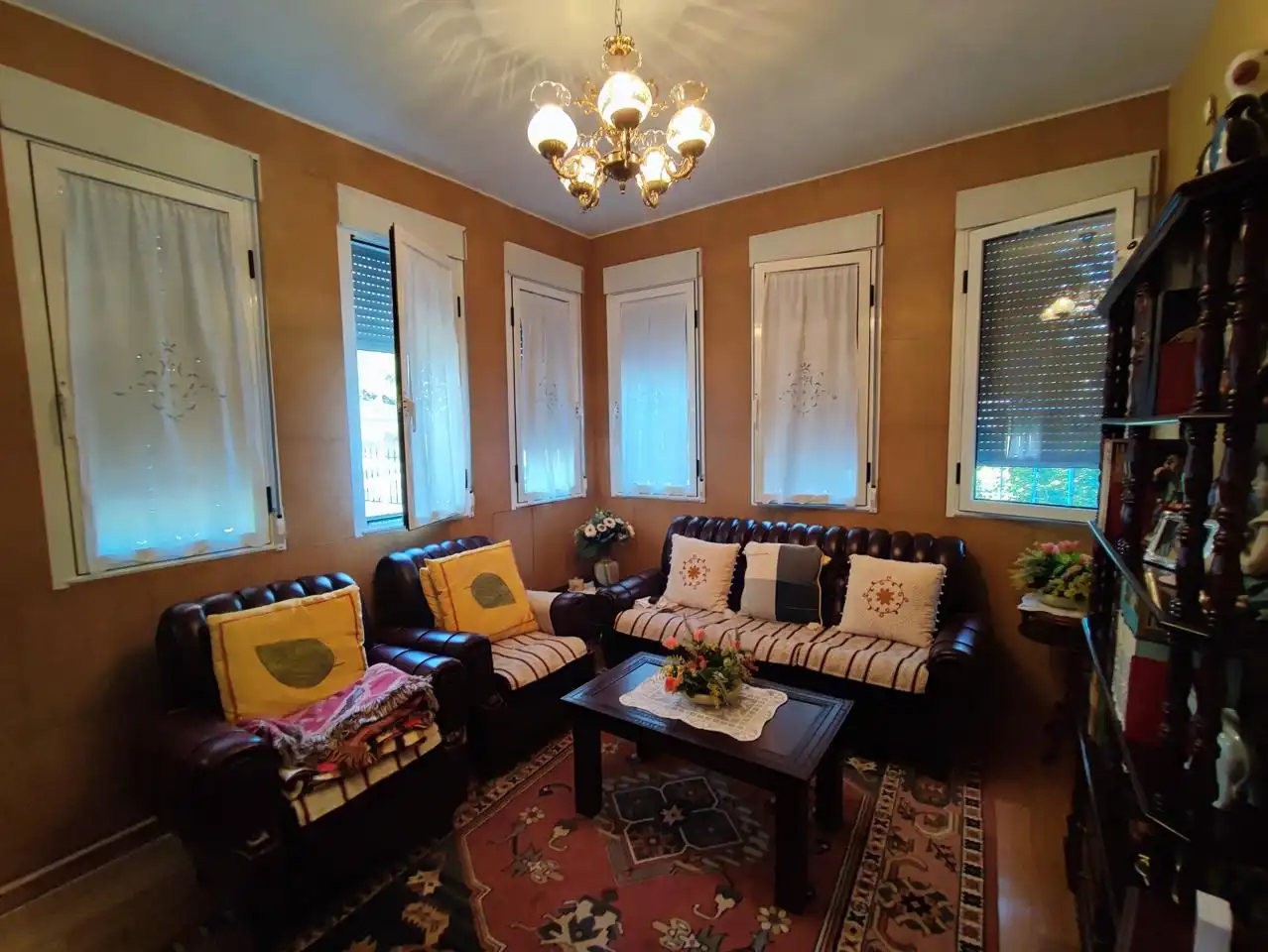 Living room of Houses for sale in Castro Caldelas  with Private garden and Terrace