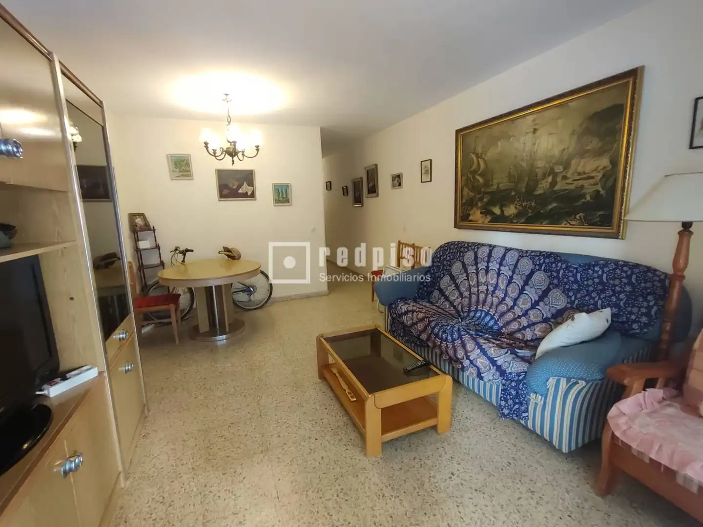 Living room of Flat for rent in Rincón de la Victoria  with Furnished