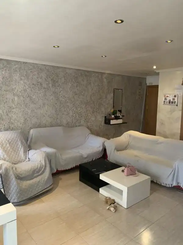 Living room of Flat for sale in Aspe  with Air Conditioner, Heating and Private garden