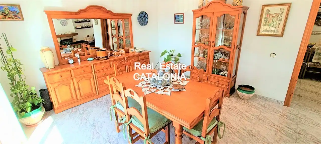 Comedor de Casa o chalet en venta en Lloret de Mar con Calefacción, Jardín privado y Terraza