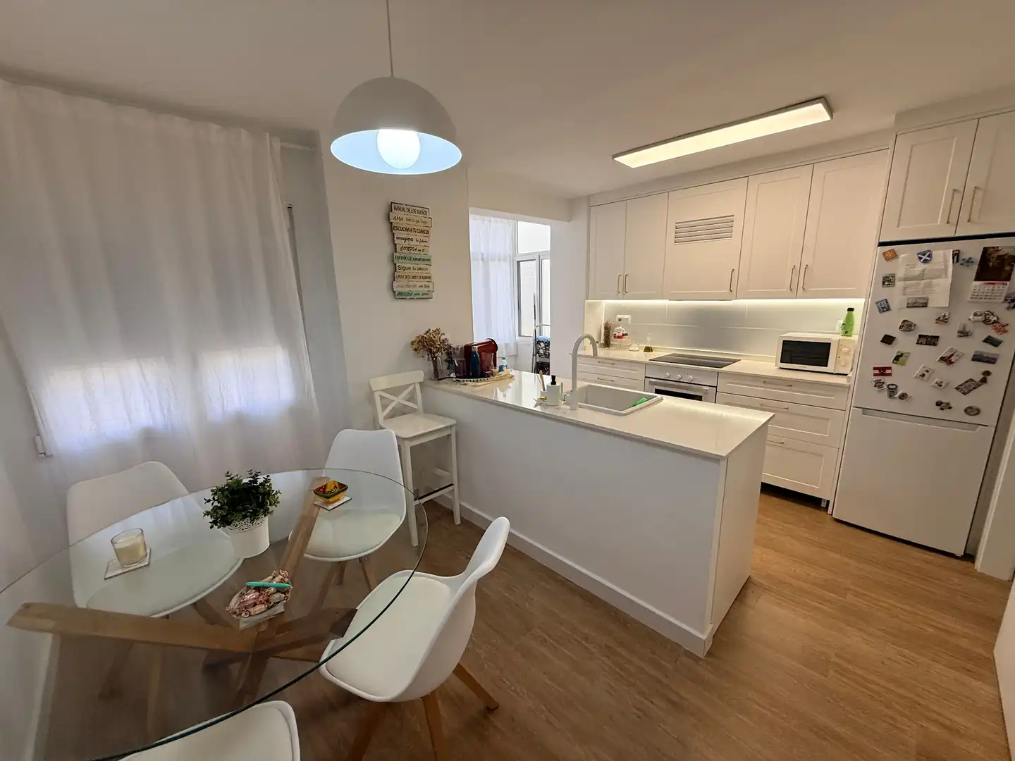 Kitchen of Flat for sale in Cartagena  with Air Conditioner and Furnished