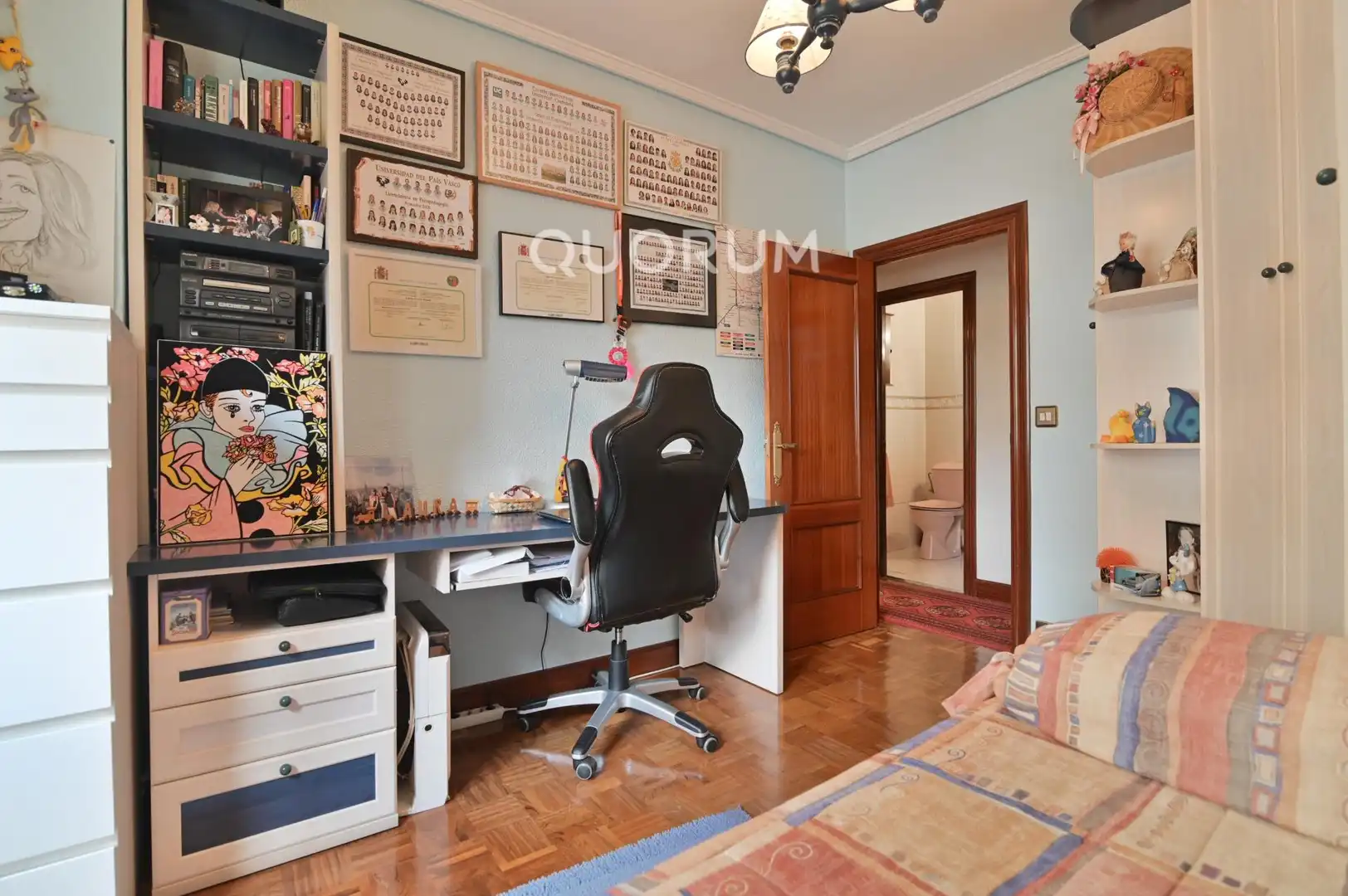 Bedroom of Flat for sale in Bilbao   with Heating