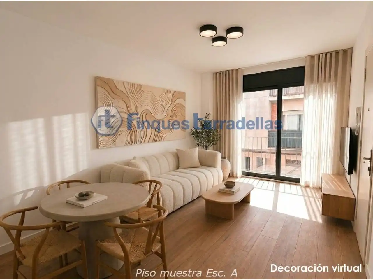 Sala de estar de Piso en venta en Palafolls con Aire acondicionado, Calefacción y Balcón