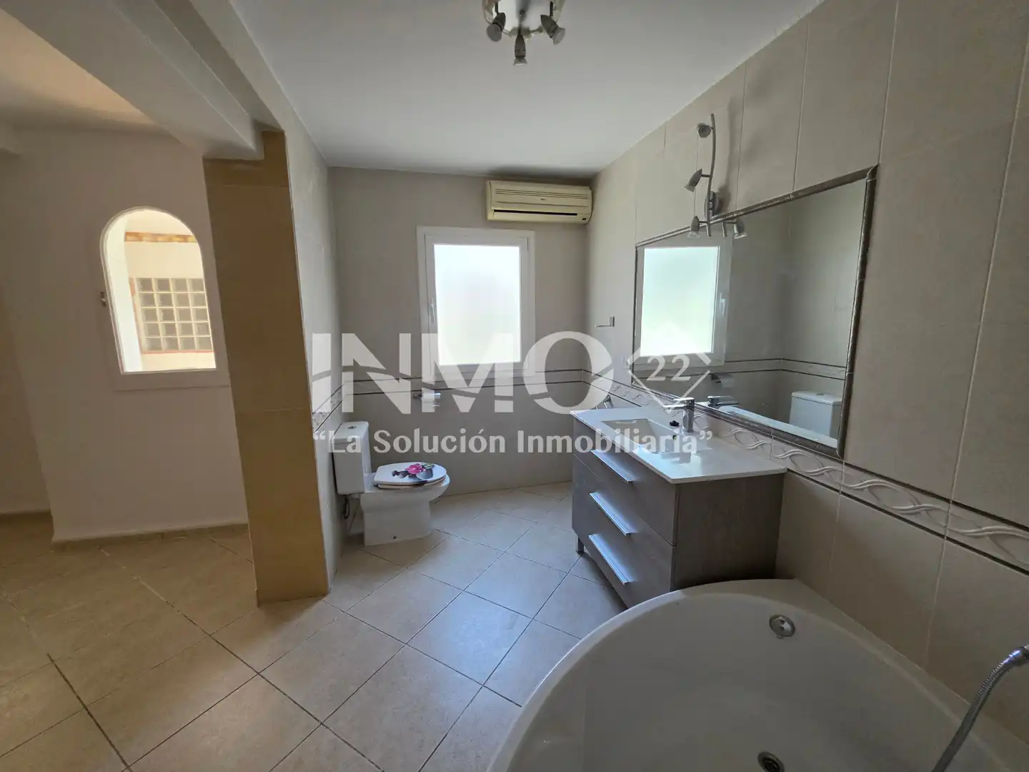 Baño de Casa o chalet en venta en Mont-roig del Camp con Aire acondicionado, Parquet y Terraza