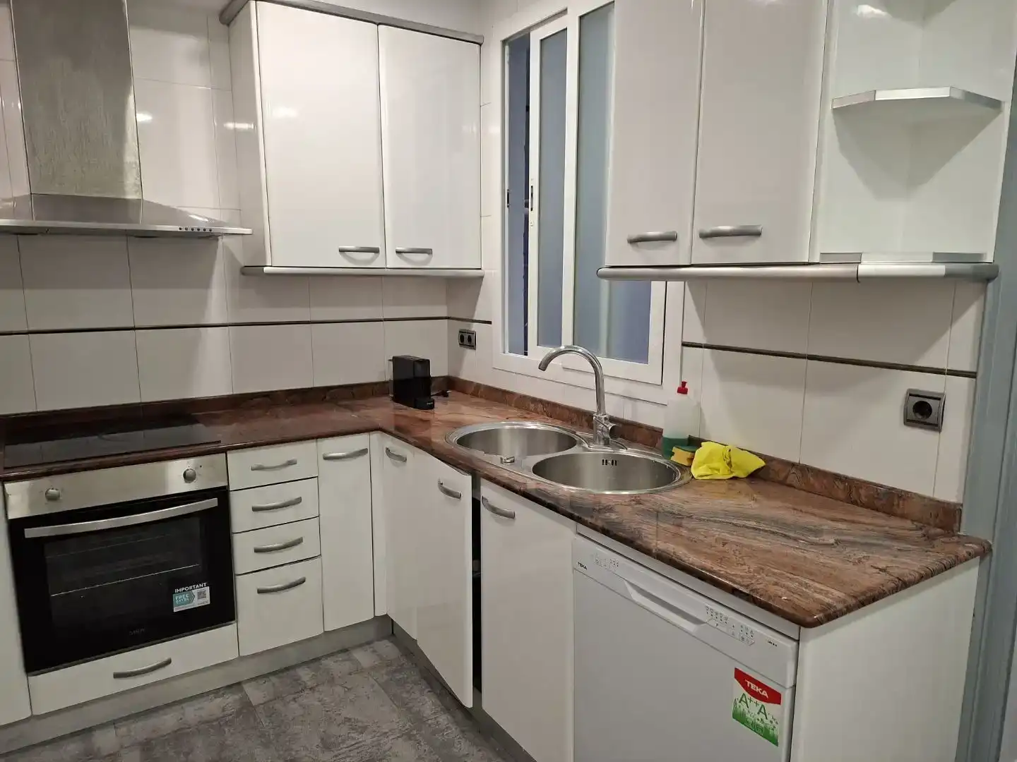 Küche von Wohnung zur Miete in Donostia - San Sebastián 